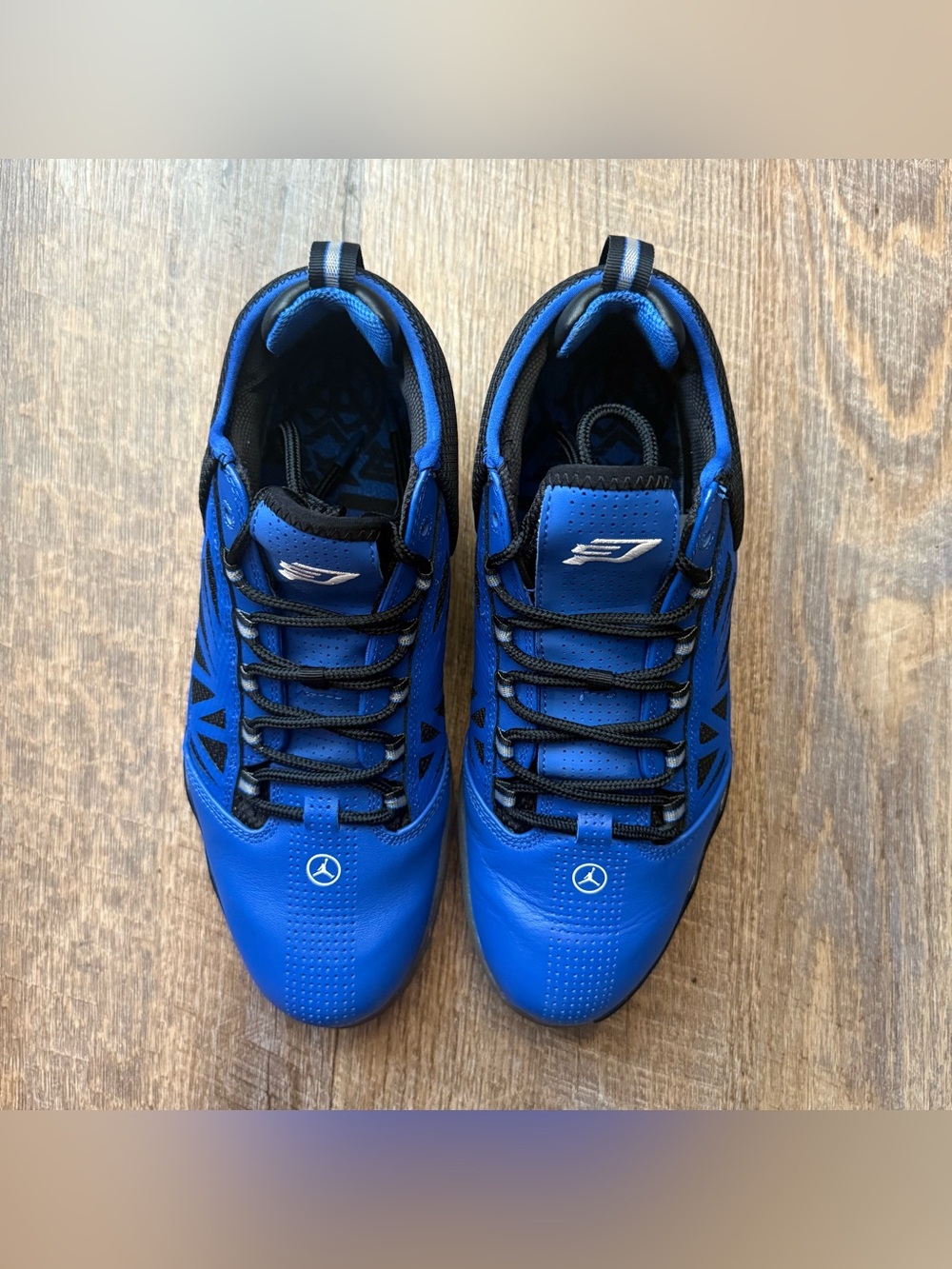 Nike Air Jordan CP3 CP3.IV IV 4 Varsity Royal Blue Black Chris Paul - Picture 4 of 13